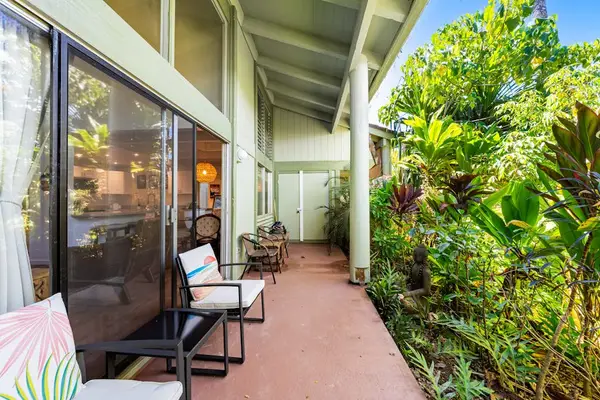 Enjoy the lush tropical scenery on your private lanai.