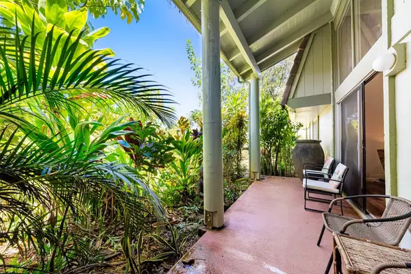 Enjoy the lush tropical scenery on your private lanai.