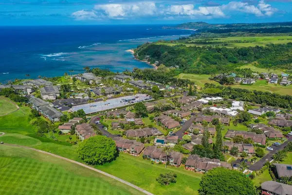 Princeville Paradise at Puamana aerial view