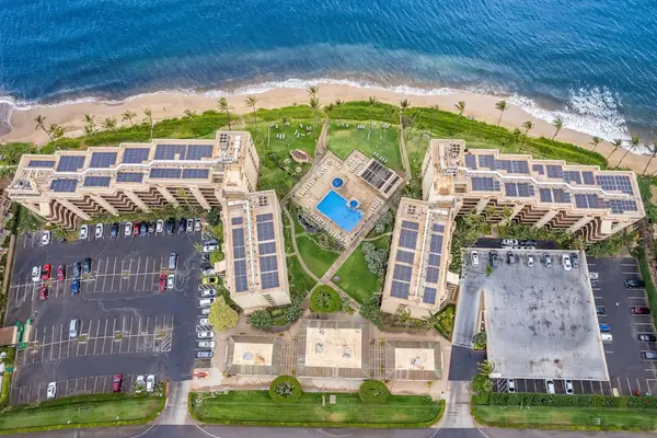 Aerial view of Sugar Beach Resort