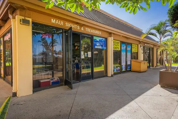 Browse nearby local shops and boutiques to find unique island treasures, handmade gifts, and memorable Maui souvenirs.
