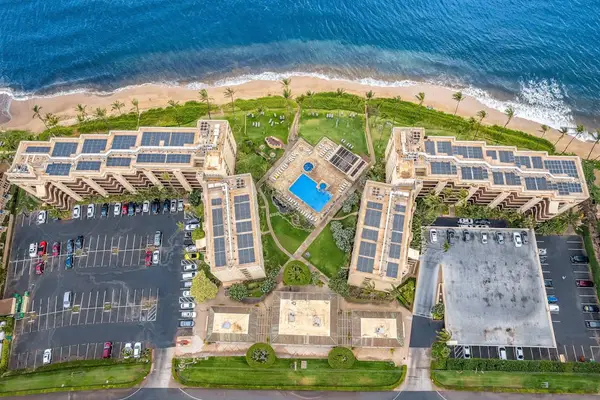 Aerial views of Sugar Beach Resort