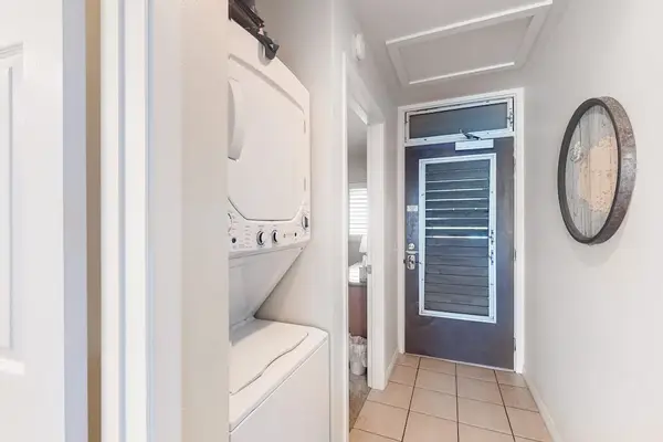 Dedicated Laundry Room with Full-Size Washer & Dryer