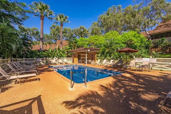 Refresh yourself in the sparkling resort pool surrounded by tropical island beauty