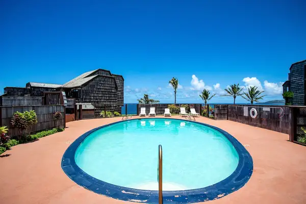Community ocean front pool