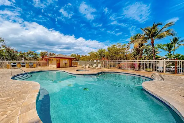 Refreshing pool for those warm days