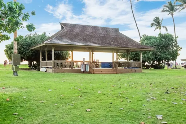 Relax at the nearby beachfront pavilion