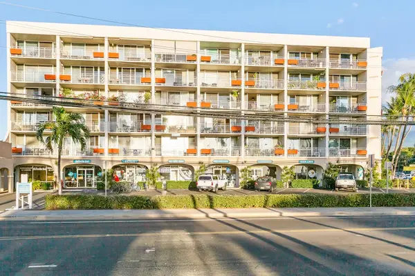 Well-maintained beachfront resort exterior