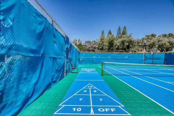 Championship Shuffleboard Courts Ready For Play