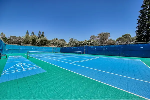 Championship Tennis Courts Ready For Play