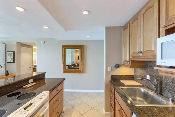 Functional kitchen with generous counter space