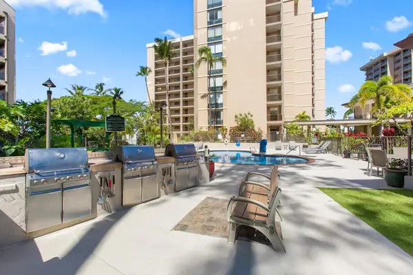 Outdoor BBQ area for memorable island cookouts