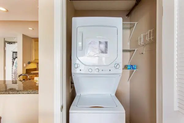 In-unit washer and dryer for your convenience