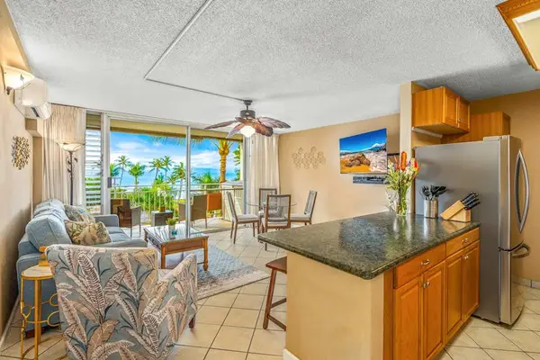 Open-concept living and kitchen space