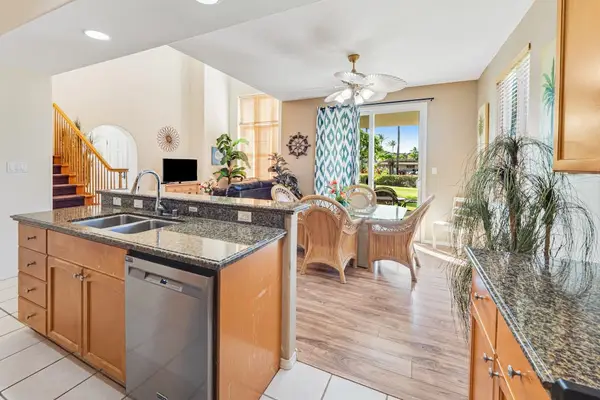 Open kitchen allows you to stay engaged with your guests in the living room and dining room.