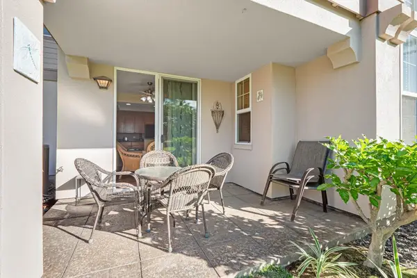 Ground floor lanai great for morning coffee and views of swaying palm trees all around.