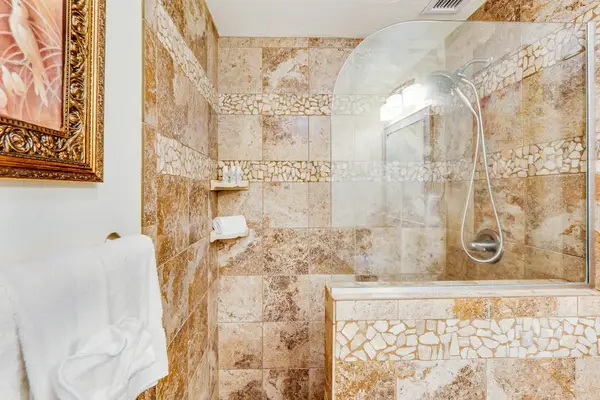 Spa-Inspired Bathroom with Walk-In Shower