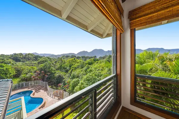 Panoramic Pool View Balcony