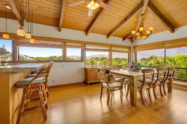 Scenic Dining Room With Mountain Views