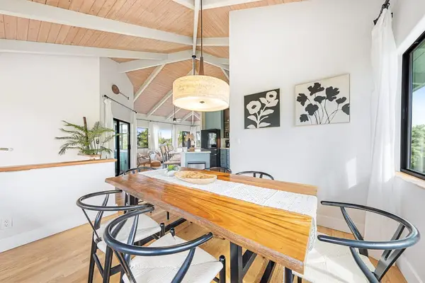 Elegant Dining Space With Island Ambiance