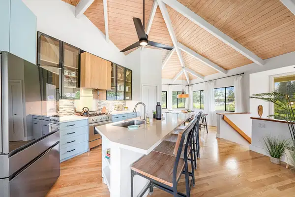 Chef's Kitchen With Expansive Island Seating