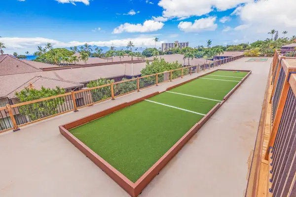 Championship Bocce Court Fun