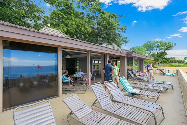 Oceanfront Cabana Lounge Escape