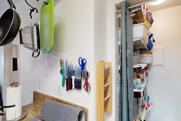 Bright kitchen with generous workspace