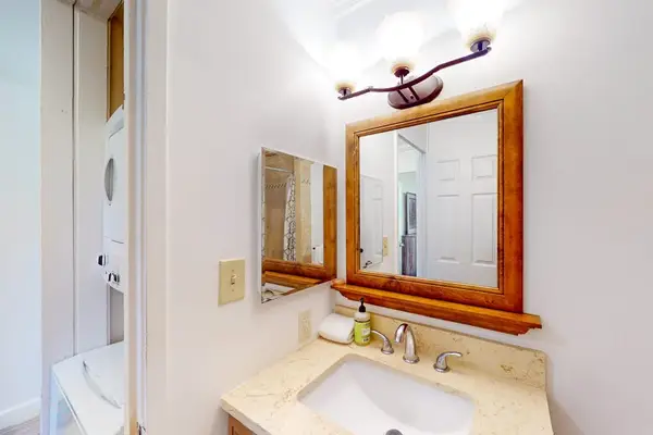 Freshen up in a bright and welcoming space