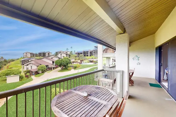 Enjoy fresh island breezes and peaceful views from this balcony