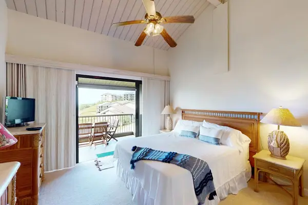 Recharge each night in this welcoming bedroom with relaxing surroundings
