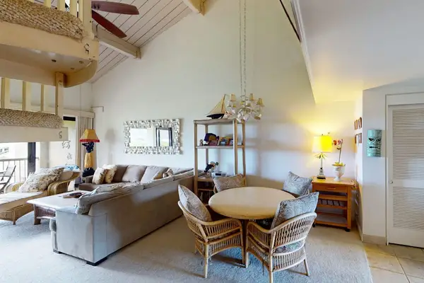 Open living and dining space makes gathering together feel effortless
