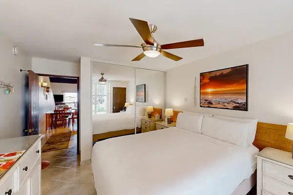 Bright Bedroom With Comfort