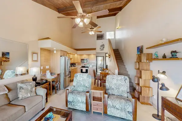 Vaulted Coastal Living Room