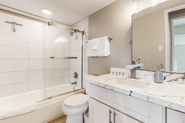 Spa Inspired Bathroom With Walk In Shower