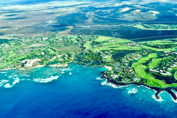 Aerial View Of Paradise Coastline