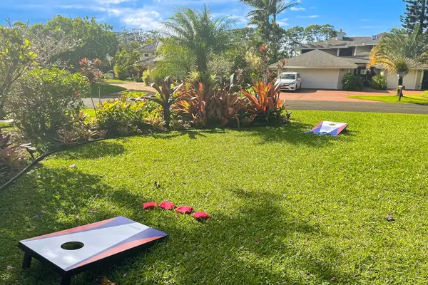 Sunny Backyard Lawn Escape