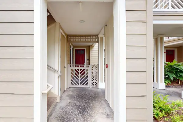 Welcoming Private Courtyard Entry