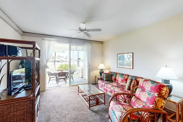 Inviting Island Living Space