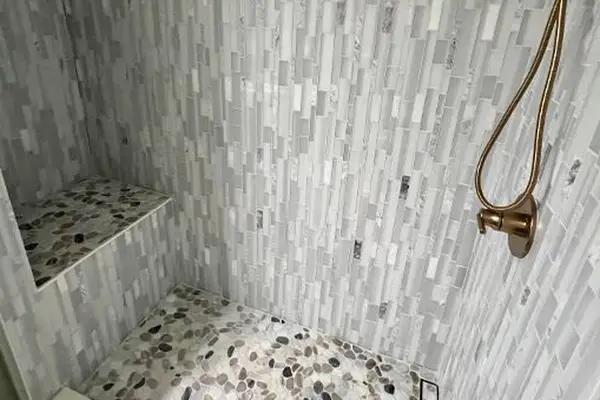 Refresh after island adventures in this clean and spacious shower