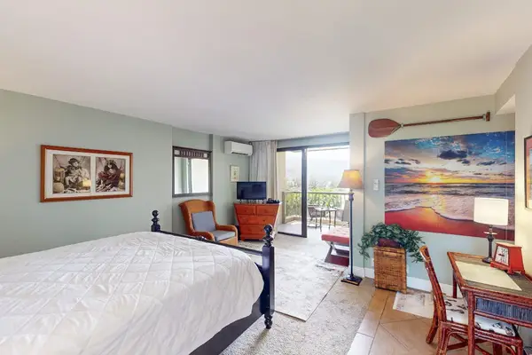 Rest peacefully in this welcoming bedroom after exploring the island