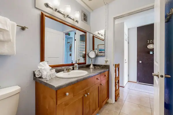 Spacious Bathroom With Double Mirrors