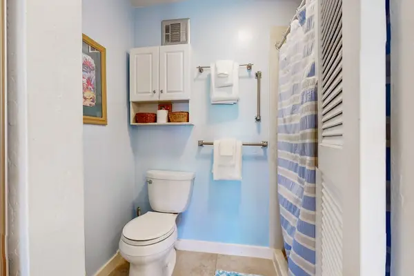 Fresh Full Bathroom With Tub And Shower