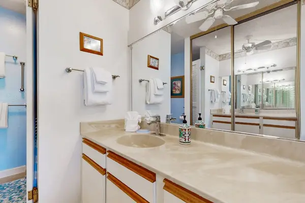 Large Vanity With Ample Counter Space