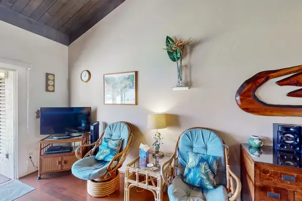 Cozy Living Room With Island Charm