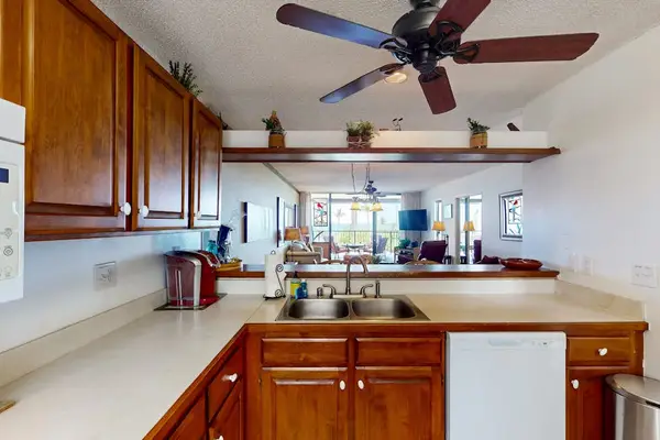Open Kitchen With Ample Counter Space
