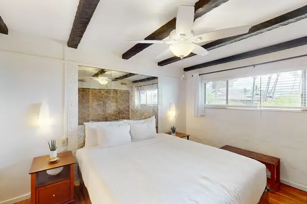 King Primary Bedroom with Ceiling Fan