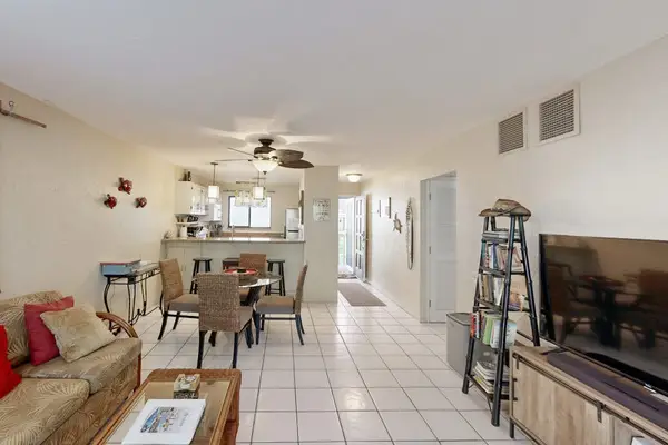 Open concept living/dining area