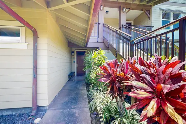 Lush Garden Walkway To Paradise