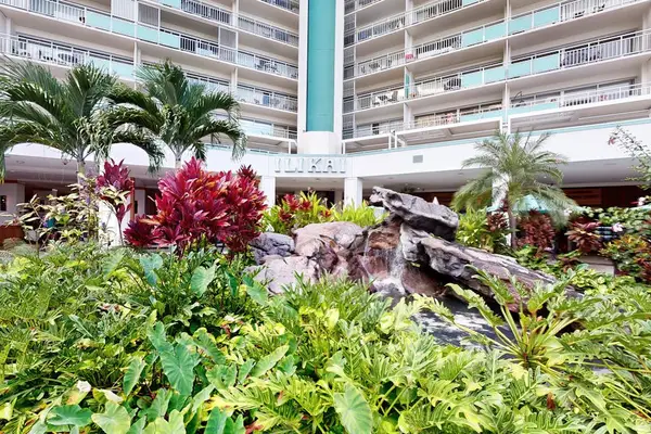 Peaceful courtyard offers a relaxing escape during every memorable stay together always